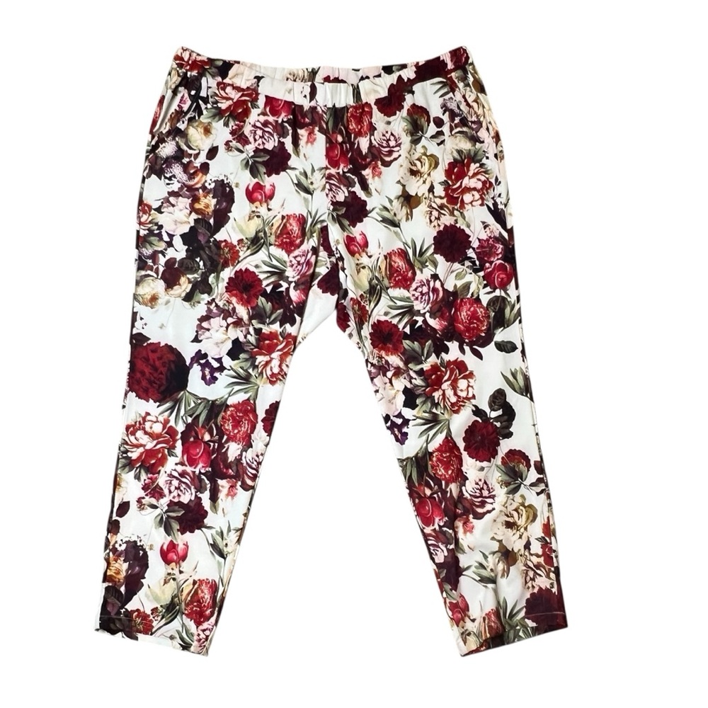 Disney Alice Through The Looking Glass G by Giuliana floral print pants women’s